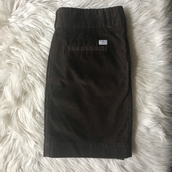 VV Short Brown Corduroy Skirt - Picture 7 of 7